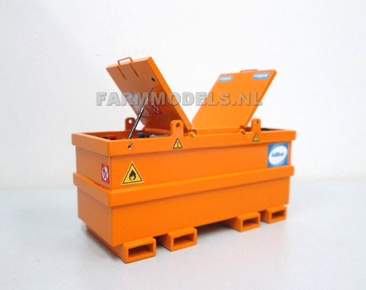 Fuel/Diesel Double Bowser Tank Unpainted Kit 1:32 Scale by Artisan 32 21863 (04526)