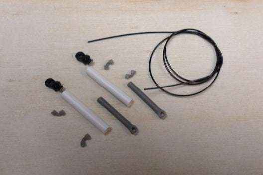 2 x Hydraulic Arms/Rams 23-35mm 1:32 Scale by Artisan32 20207/04536