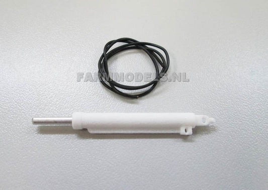 1 x Hydraulic Arms/Rams 40-65mm Unpainted Kit 1:32 Scale by Artisan 32 20225