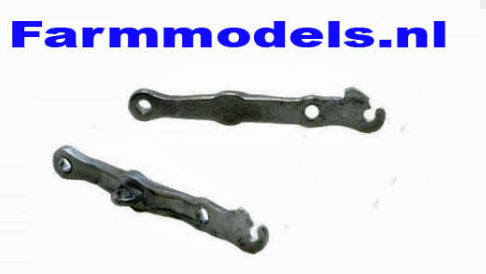 2 x Tractor Lift Link Arms 1:32 Scale by Artisan 32 20901