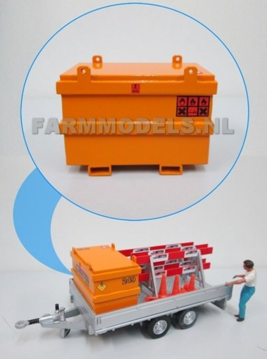 Fuel/Diesel Tank Unpainted Kit 1:32 Scale by Artisan 32 21860