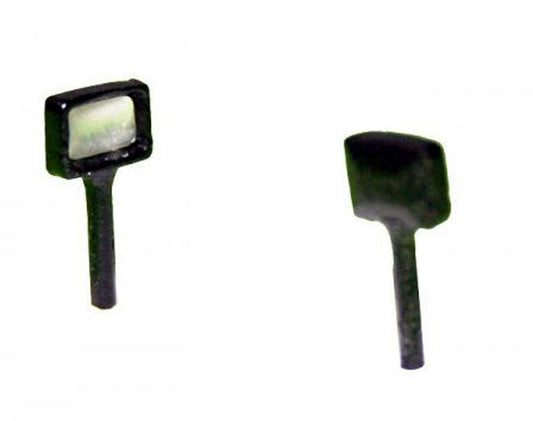 2x LED Work lights round on rod approx. Ø 2.6 mm 1:32 AM-03063 22439