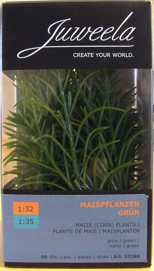 50x Light Green Maize Plant Crops 1:32/1:35 Scale by Juweela (23288)
