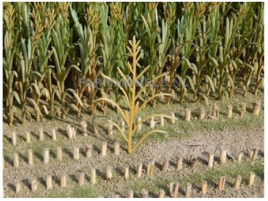 50x Corn Plants DOR Yellow, plastic base 1:32 Juweela 23289