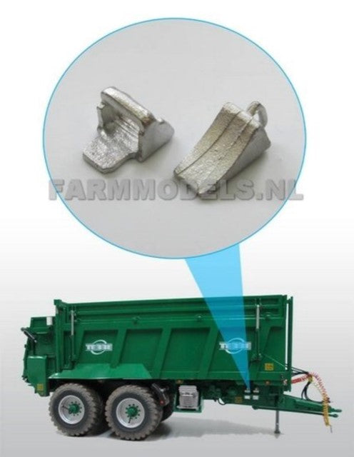 Weight blocks/chocks 1:32 Scale by Artisan 32 23355-80