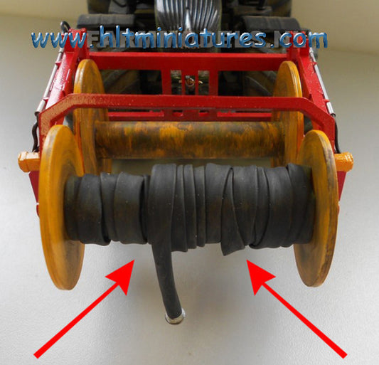 100cm x Stayflat Manure Hose 1:32 Scale by Artisan 32 (Cat. no, 24070)