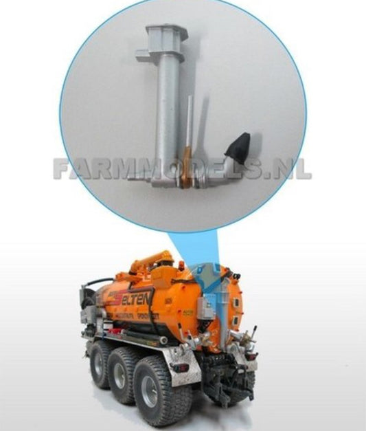 Slurry Tank/Container Valve Nozzle Kit 1:32 Scale by Artisan 32 24272