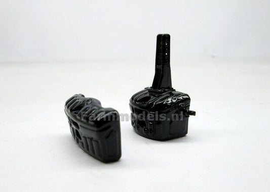 2 Piece Front Weight BLACK, connectable, Die Cast, 1:32 269675