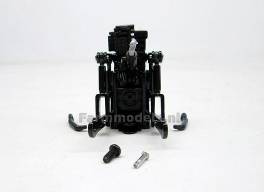 Rear lift device black Die-Cast, originating from the New Holland Fiatagri G210 and 8670A, Ford 8870 series from ROS 1:32