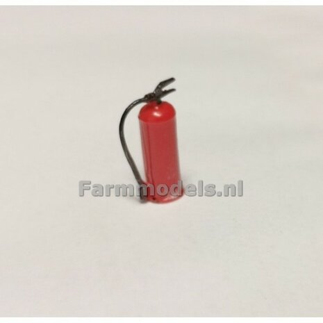 Fire extinguisher detailed but not printed, total height approx. 16 mm 1:32 04588 320313