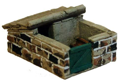 C22 Traditional Pigsty by JG Miniatures