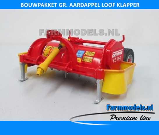 CONSTRUCTION KIT: Grimme potato haulm topper 2-row front linkage / rear linkage haulm topper 1:32 632262