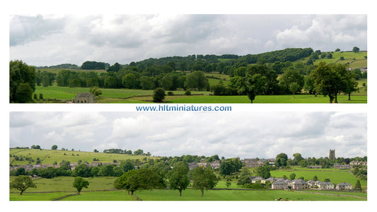 Village 10ft Premium Self-Adhesive Backscene (Cat. P203AA/95123)