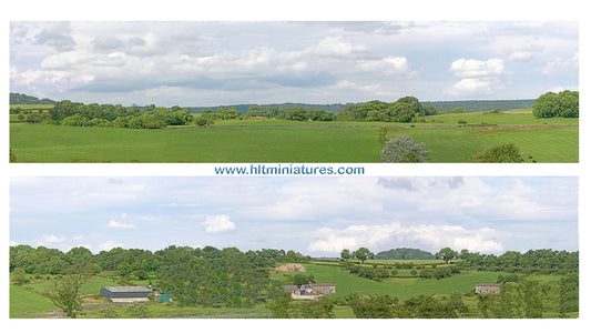 Village 10ft Premium Self-Adhesive Backscene (Cat. P203C/95124)