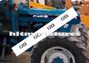 Ford Gen Mark II and III Tractor Self-adhesive Decals/Sticker 1:32 Scale Dec33