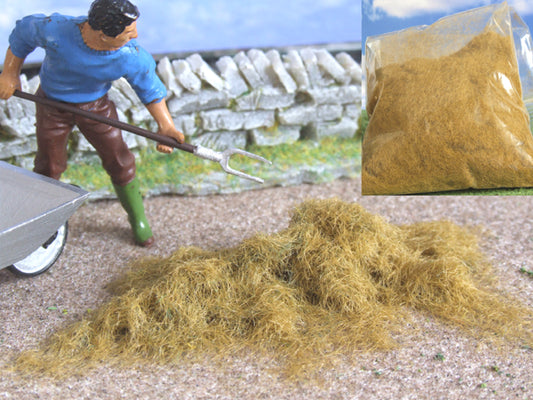 3mm Harvest Gold Flock Static Grass by Woodland Scenics 50cu in shaker WFL632