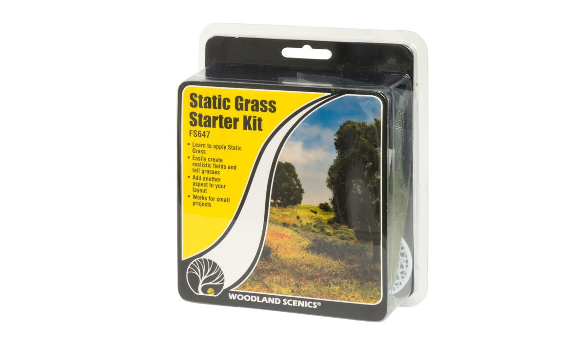 Static Grass Starter Kit with Applicator by Woodland Scenics FS647