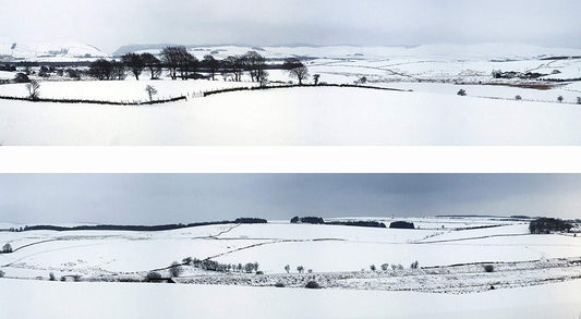 Winter Hills Snow 10ft Premium Backscene ID402 /95352