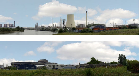 Industrial Pack A 10ft Premium Backscene IDP239A/95387