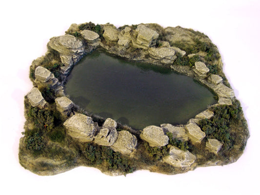 36cms Large Water Feature Pond by JG Miniatures (Cat. S28)