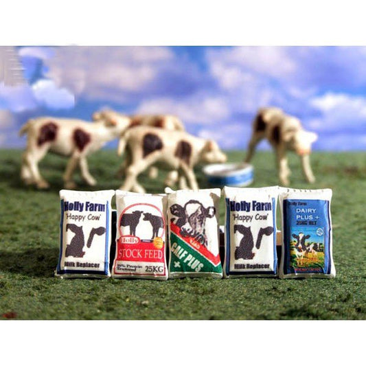 WM002 5x Cattle and Dairy Feed Sacks