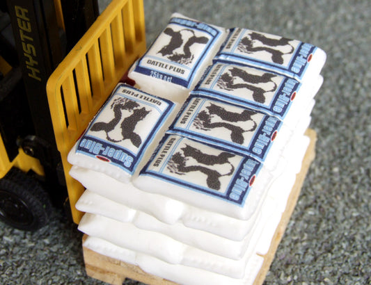 Cattle Feed/Meal Sacks 1:32 Scale by HLT Miniatures