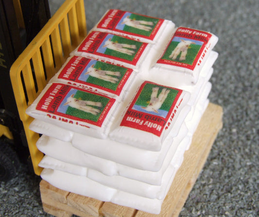 Lamb Milk Replacer Sacks 1:32 Scale by HLT Miniatures