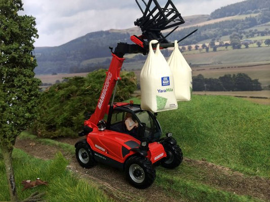 WM087 1 x Yara Fertilizer Top-Lift/Dumpy Bags/Sacks 1:32 scale by HLT Miniatures