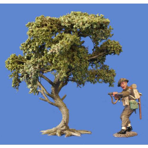 S04 15cms Bush Oak Tree'Any scale' by JG Miniatures