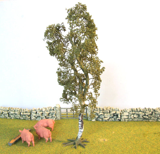 S09 16cms Birch Tree 'Any scale' by JG Miniatures