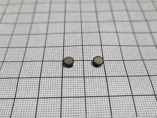 2 X Round work lights with 4mm bracket pma-221