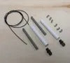 2 x Hydraulic Arms/Rams 33-53mm 1:32 Scale by Artisan32 223383/04538