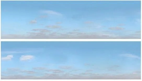 Blue Sky 10ft Backscene (SELF ADHESIVE ) ID502A/95318/