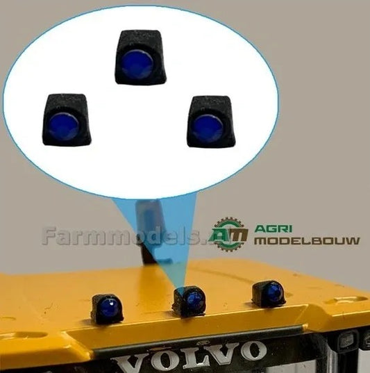 3 X Blue Toplight 22288
