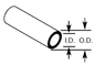 TBFS-6 Plastruct - Round Tube 4.8mm