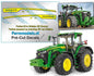 John Deere 8R 410 type stickers suitable for the Britains JD 8R(X) Pre-Cut Decals 1:32 Farmmodels.nl 084111