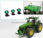 3x Top lights on support with feet, Green glimmers 1:32 Agri Model Building AM-03117 (Item no.: 22314)