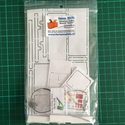 Fuel/Diesel Double Bowser Tank Unpainted Kit 1:32 Scale by Artisan 32 21863 (04526)
