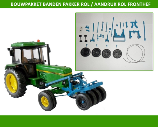 Tire Packer Roller / Pressure Roller front linkage 1:32 03105 23802