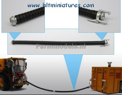 Coupling Hose (Male-Female) For Fertilizer Tank 1:32 Scale by Artisan 32 (Cat. no, 24081)