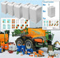 5x 20 liter ACID/PESTICIDE DRUMS + 5x LOOSE CAPS + 12x PRE-CUT DECALS Sticker set Resin MATT WHITE Sprayed delivered 1:32 423204