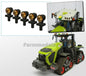 5x Top lights LIGHT ORANGE on support with feet Version A 1:32 452045