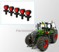 5x Top lights RED on support Version A 1:32 452085