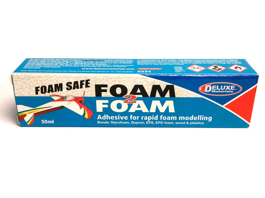 AD34 50ml Deluxe Materials Foam to Foam Board Adhesive Glue 46010