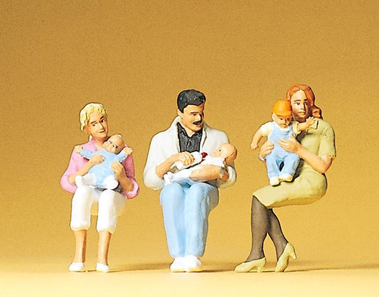PREISER SET OF 3 FIGURES 63095