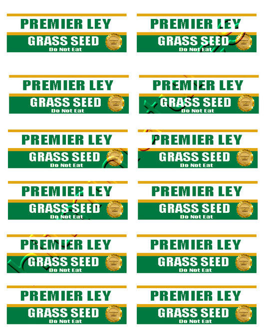 Self-adhesive grass seed sack decals 1:32 Scale by HLT DEC14