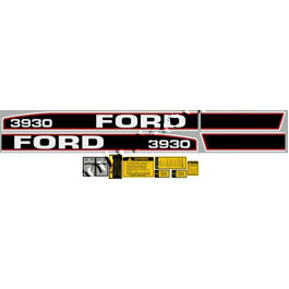 Ford 3930 Tractor Self-Adhesive Decals/Sticker 1:32 Scale Dec19