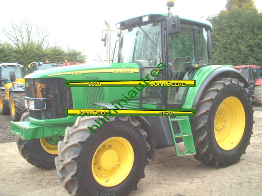 John Deere 6620 Tractor Self-adhesive Decals/Sticker 1:32 Scale Dec22