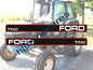 Ford 7740 Tractor Self-adhesive Decals/Sticker 1:32 Scale Dec23