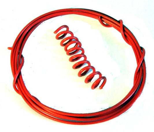 1m Red Wire for hydraulic hose etc 1:32 scale by HLT Miniatures FB060